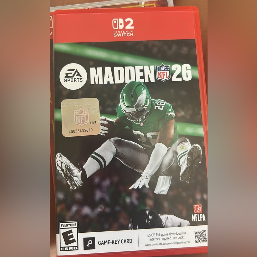 Madden NFL 26 Nintendo Switch 2